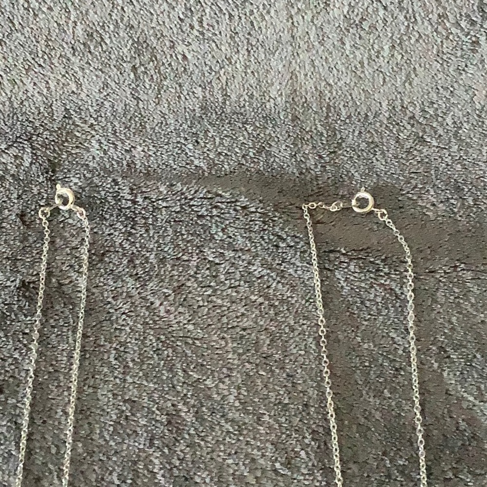 NWT Set of 2 EFFY pendant necklaces: Peridot and Mystic Topaz - Picture 8 of 13